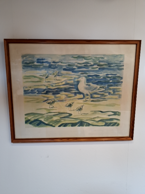 Plakat: Strandfugle